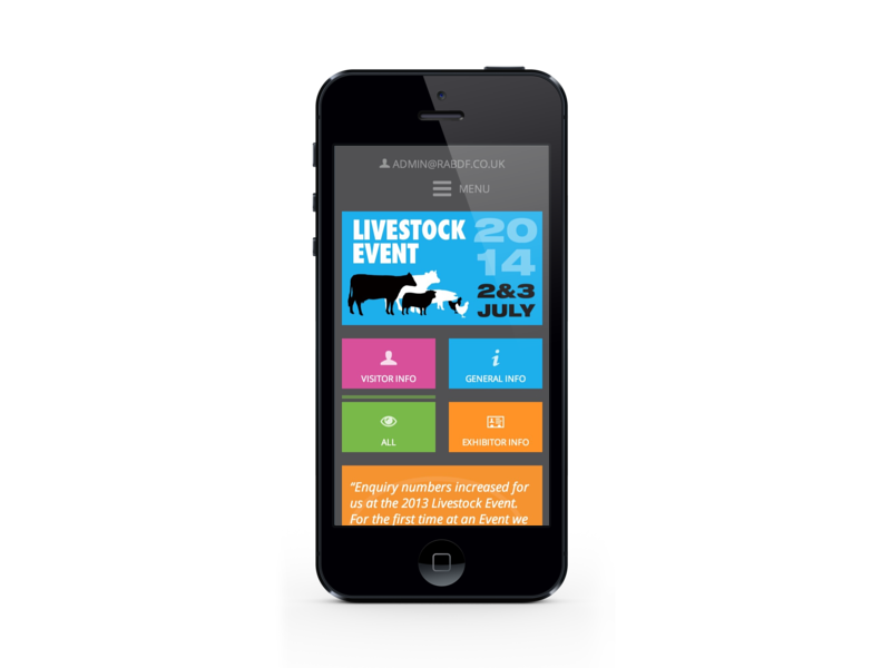 Livestock Event Website and Application System