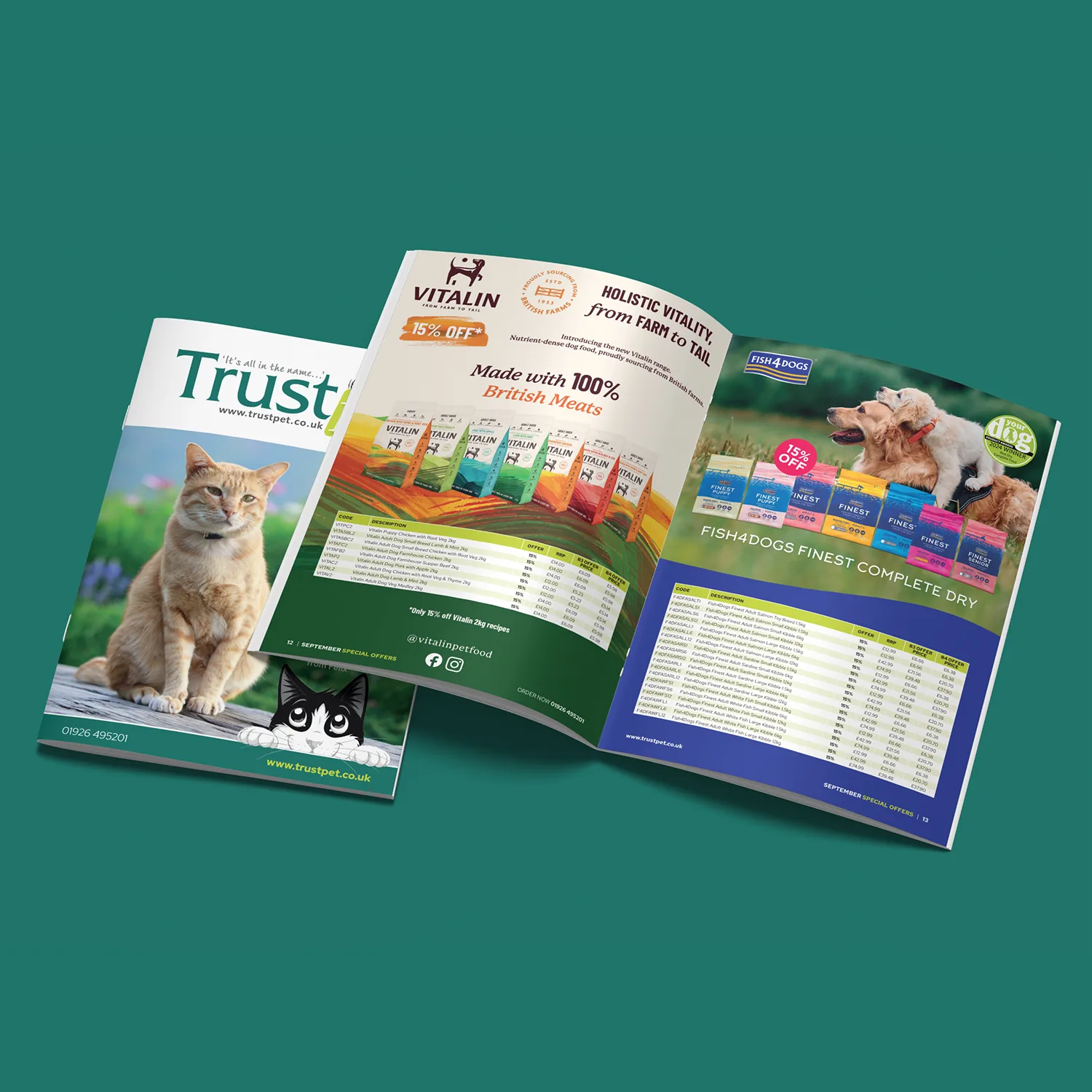 Trust Care Pet Products Catalogue Design Mockup Trust Care Pet Products Catalogue Design Mockup
